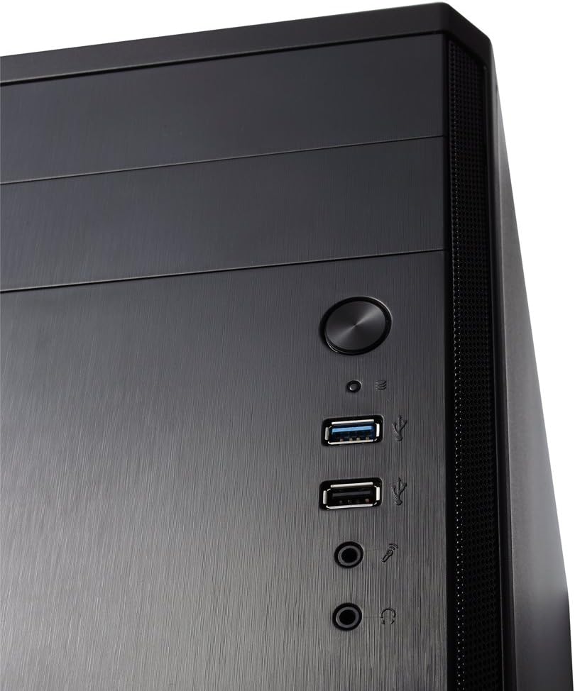 Black Micro ATX Case Q64401
