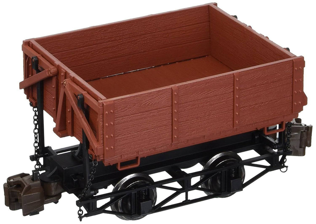Brown Wood Side Dump Car R680