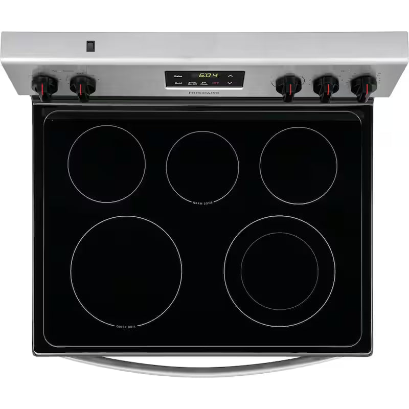 5 Element Freestanding Electric Range in Stainless Steel G921