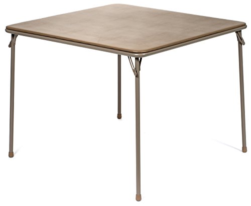 Navy Vinyl Folding Card Table and Chair Set (5pc) G14467