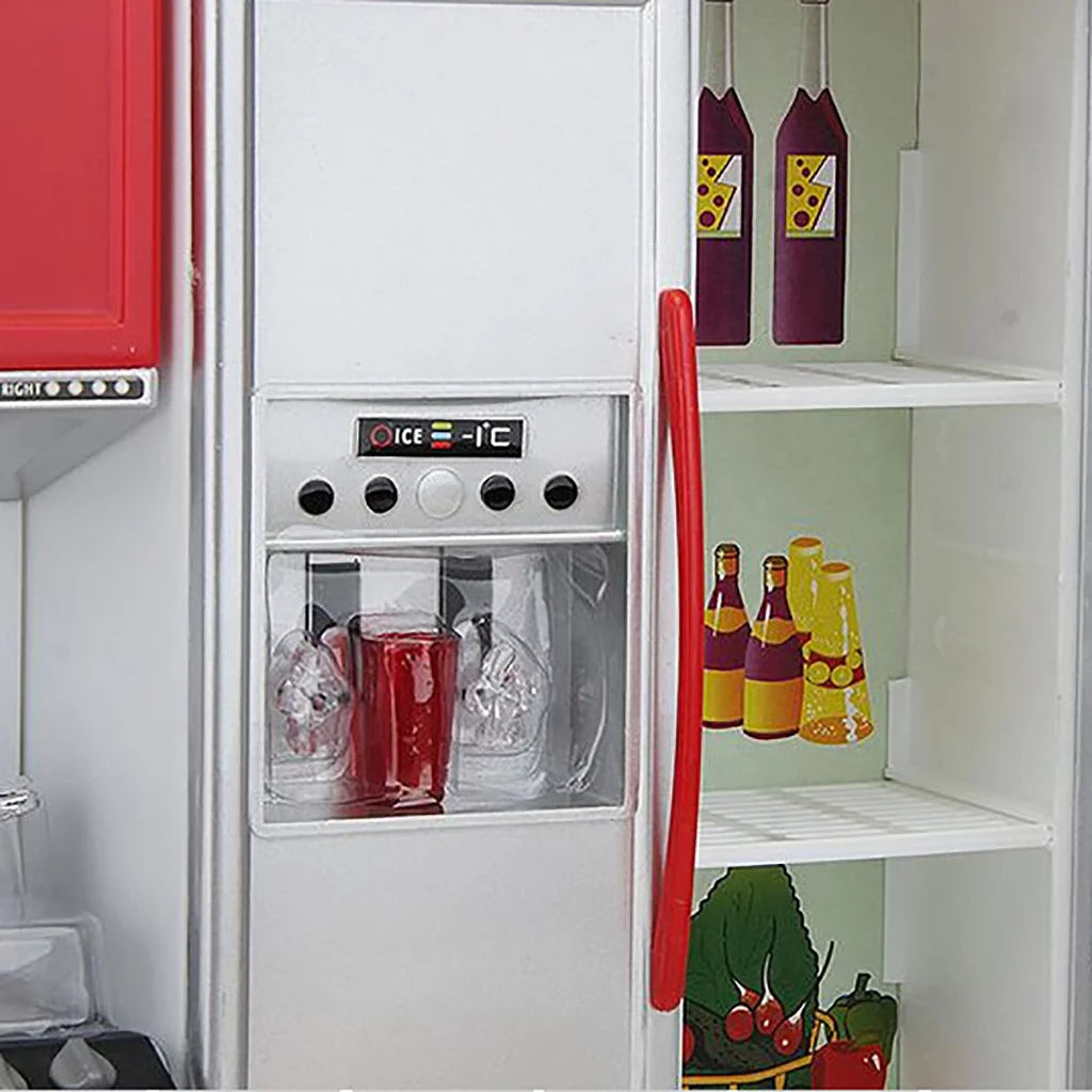 Red Mini Kitchen Pretend Play Cooking Set T192905