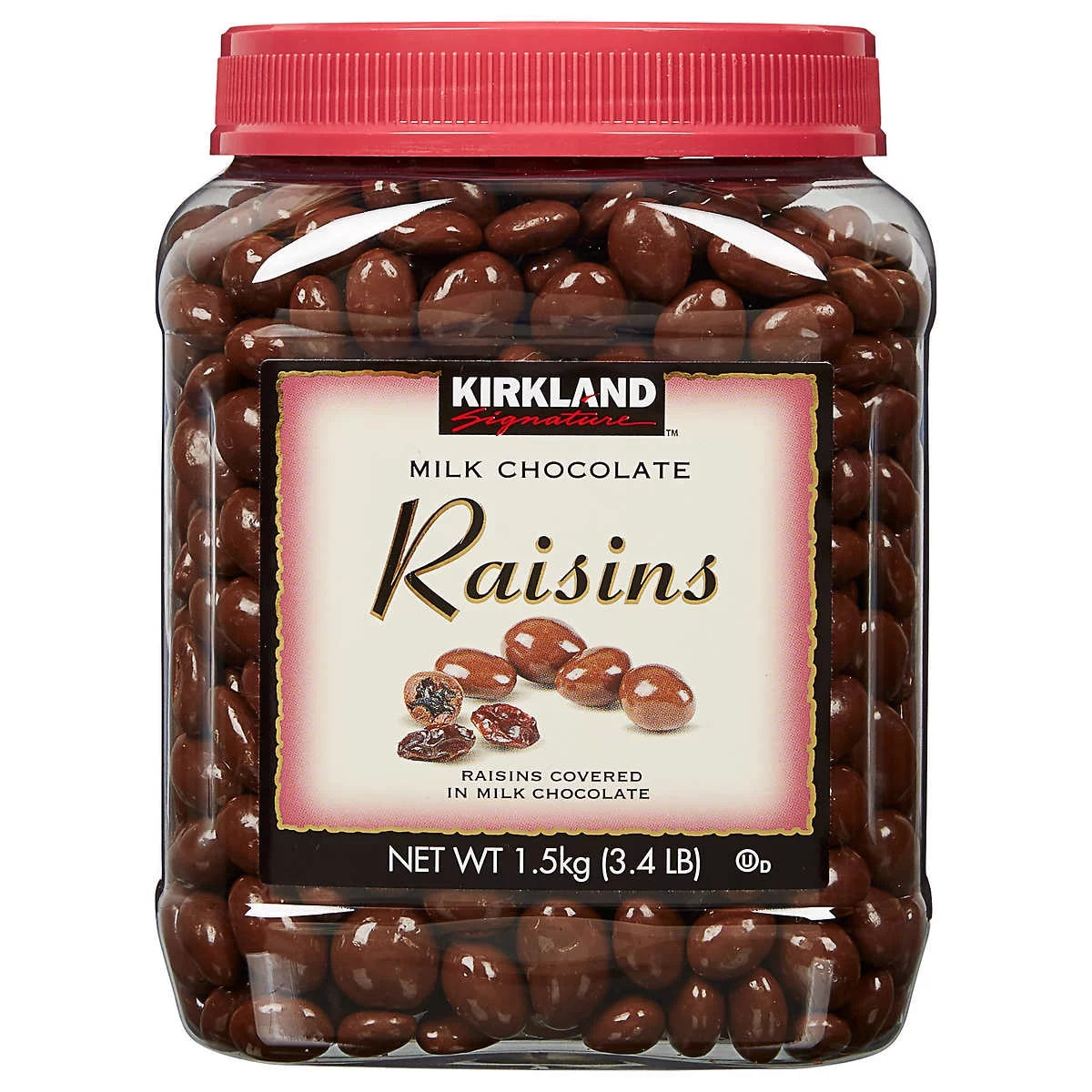 Milk Chocolate, Raisins, 54 Ounce F489