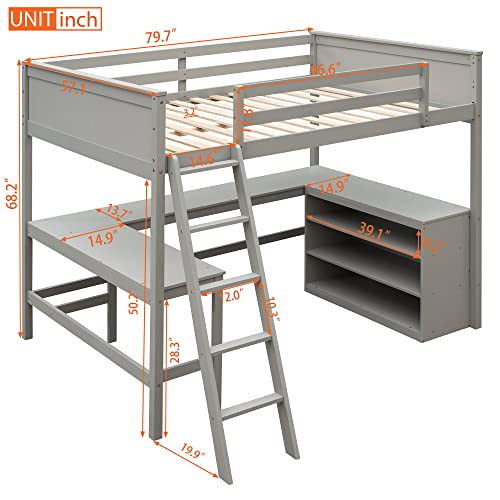 Espresso Twin Over Twin Bunk Bed with Trundle and 3 Drawers Y2727