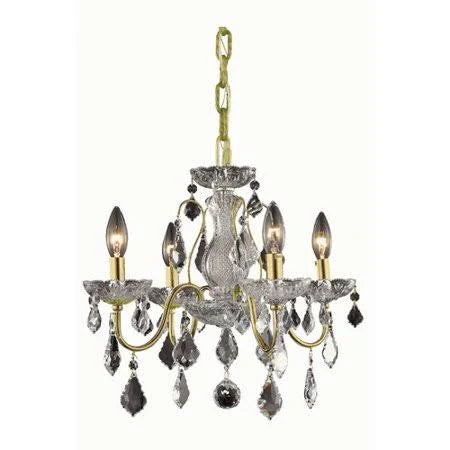 4-Light Candle Style Chandelier B9586