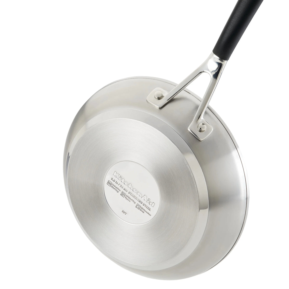 10 Pieces Brushed Stainless Steel Cookware Set F957915