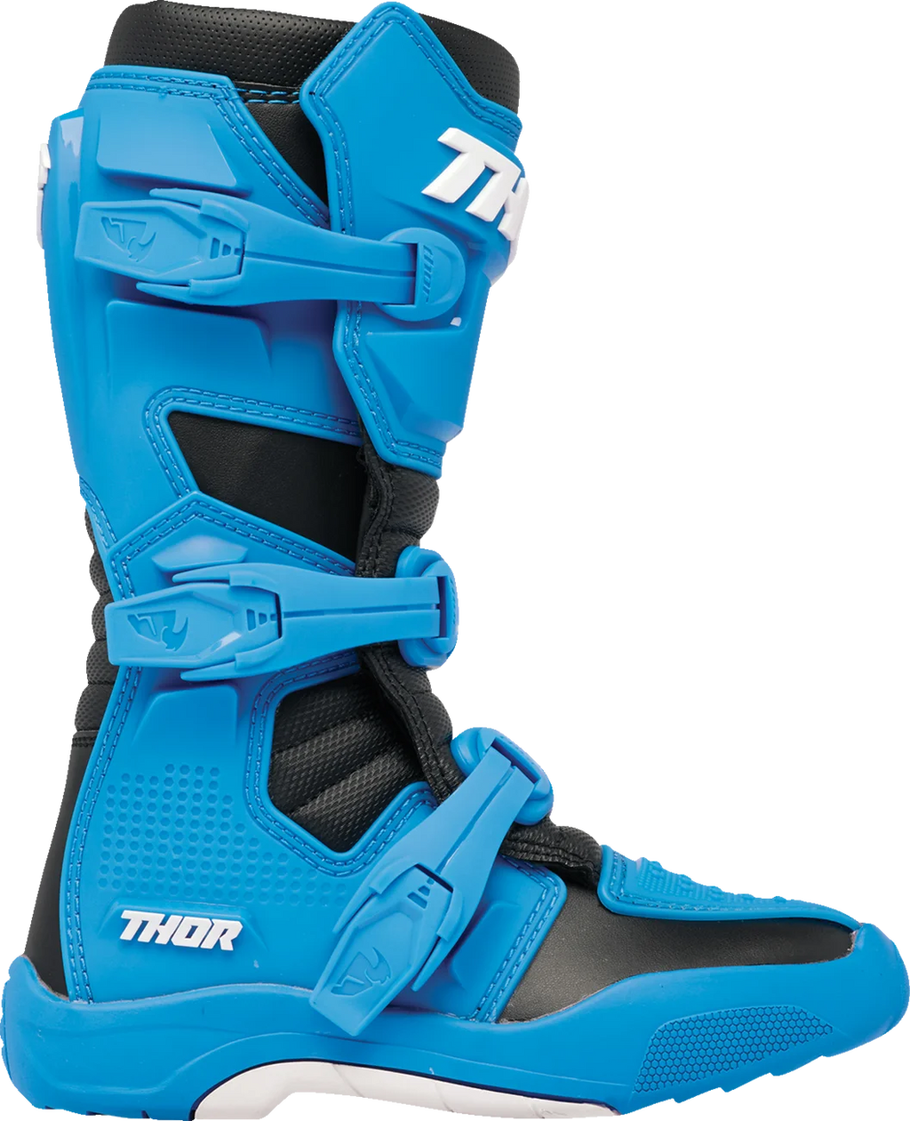Blue/Black Motocross Riding Boots F44531