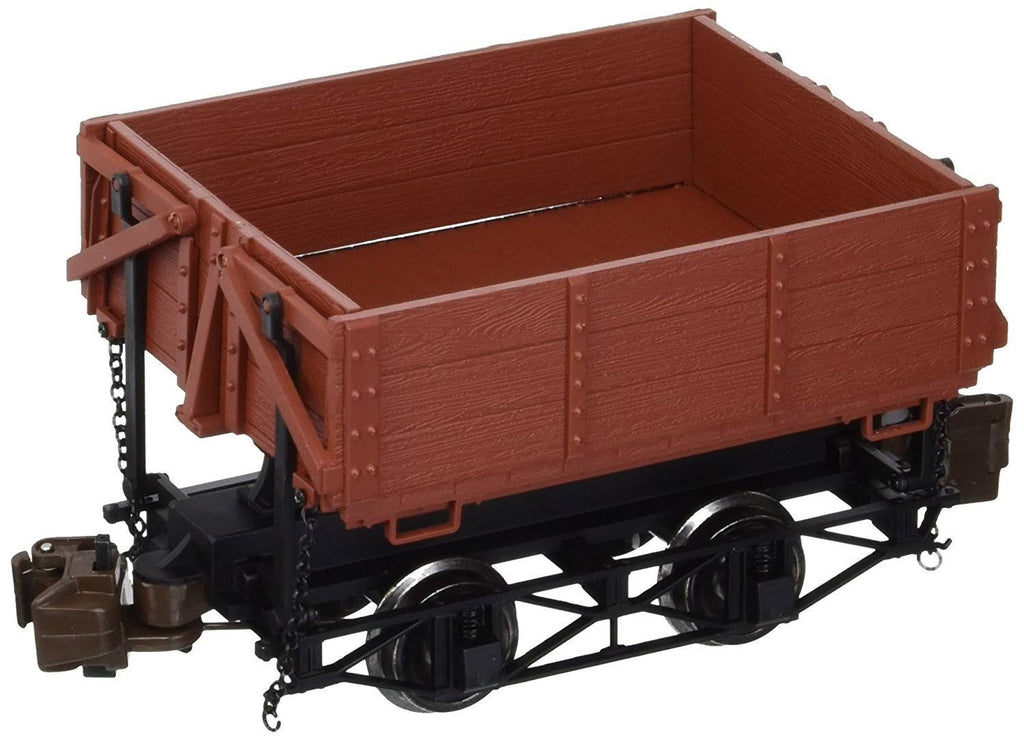 Brown Wood Side Dump Car R680