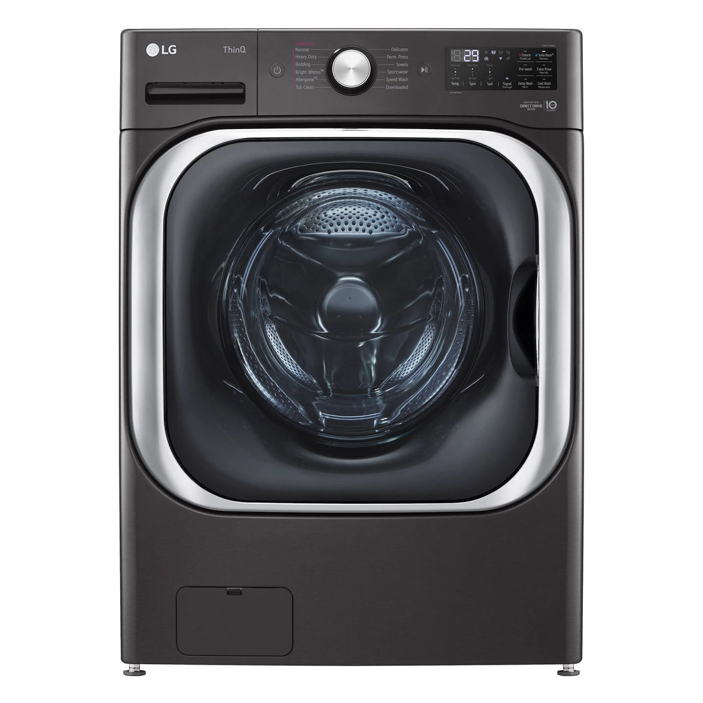 6.0 Cu.Ft. Black Steel Front Load Washer D28766