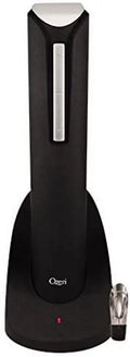 Electric Wine Bottle Opener with Wine Pourer, Stopper, Foil Cutter and Recharging Stand N8801