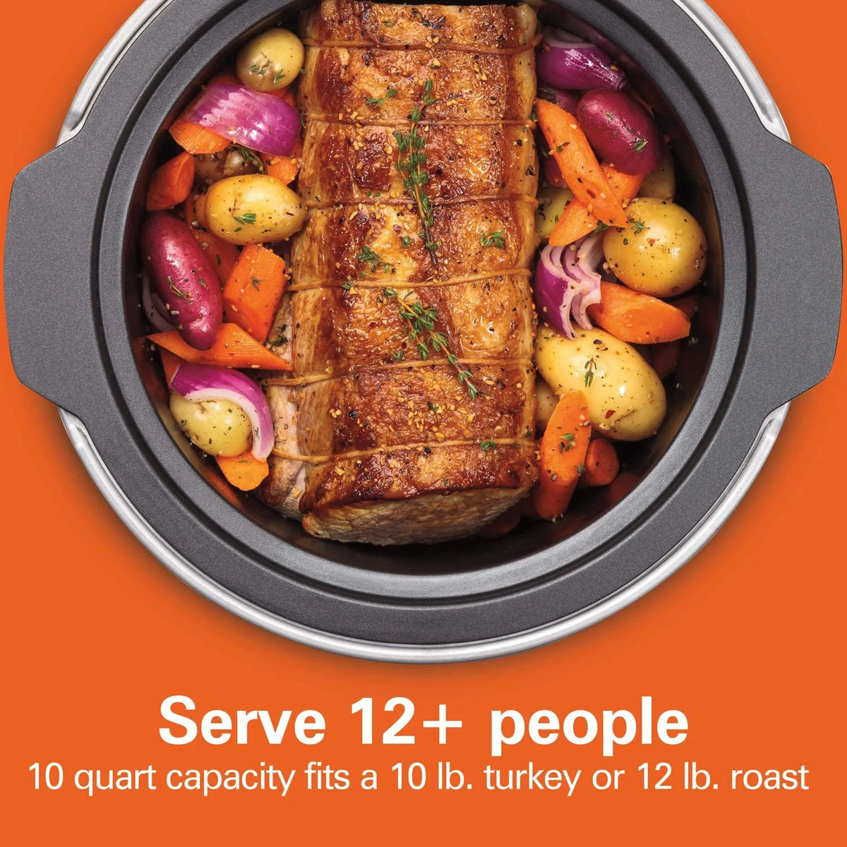 10 Quart Programmable Slow Cooker with Stovetop Safe Crock & 8 Quart Programmable Slow Cooker X791