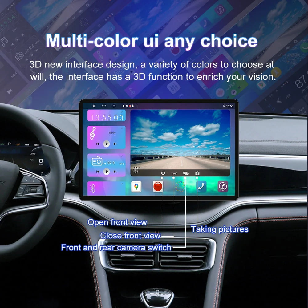 Android 12 Car Radio Stereo with Apple CarPlay Android Auto N971