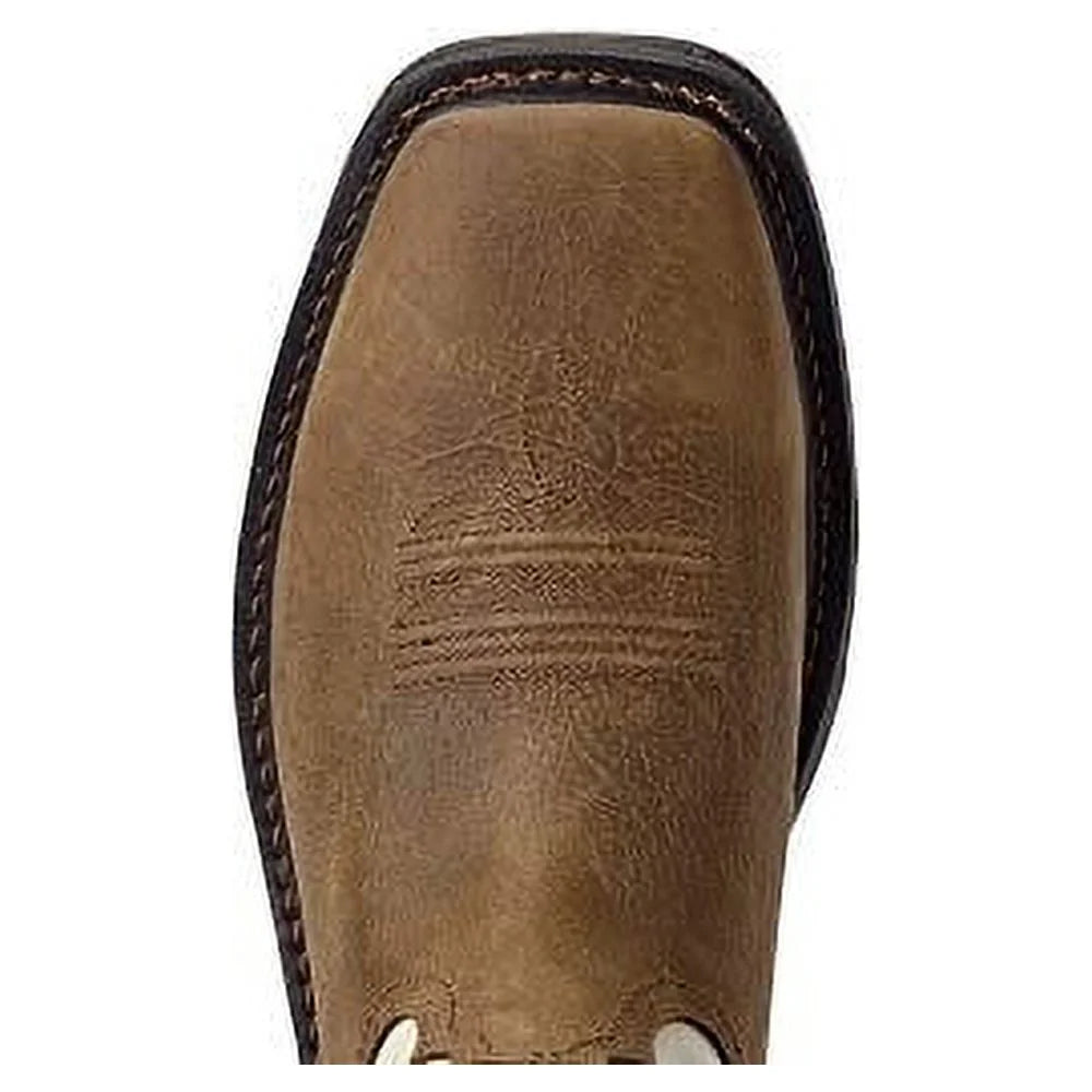 Rye Brown Soft Toe Western Work Boot V2283