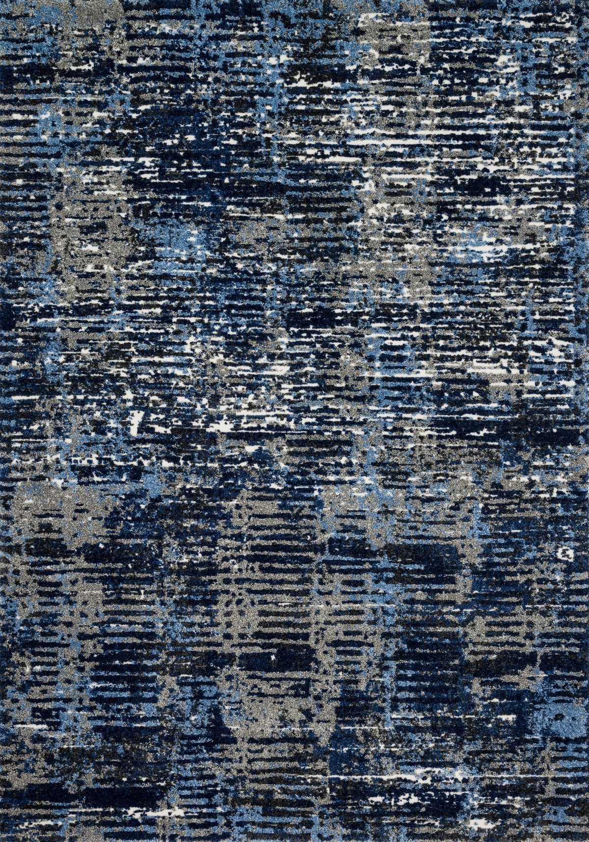 Dark Blue Grey 8'11 x 12'5 Rug W686