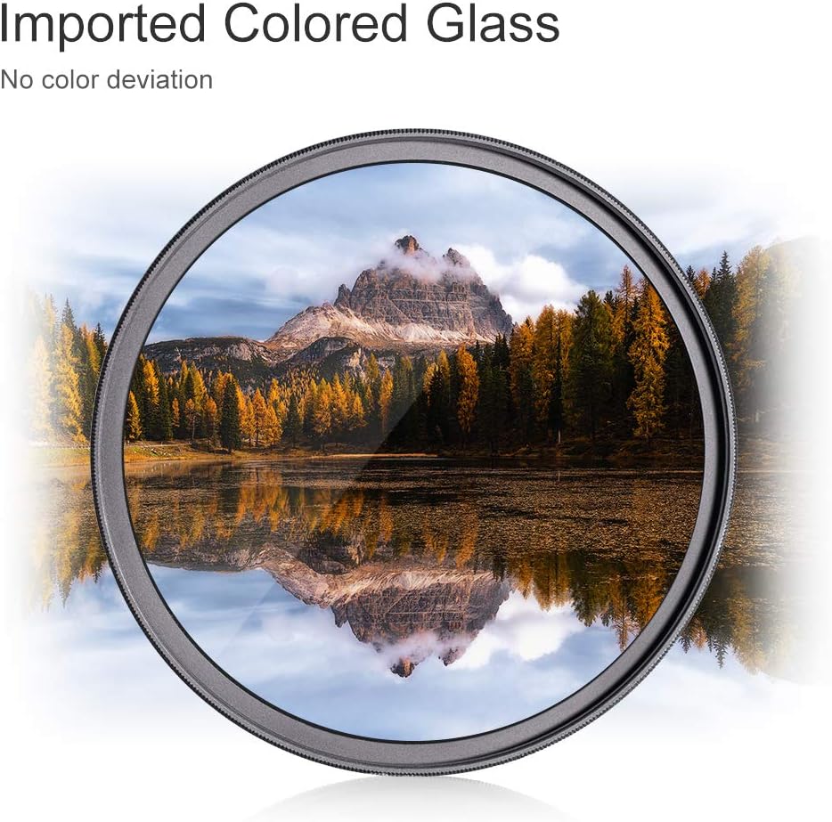46mm ND8 ND64 CPL Circular Polarizer Filter Kit with Multi-Layer Coatings, Pack of 2 A754328