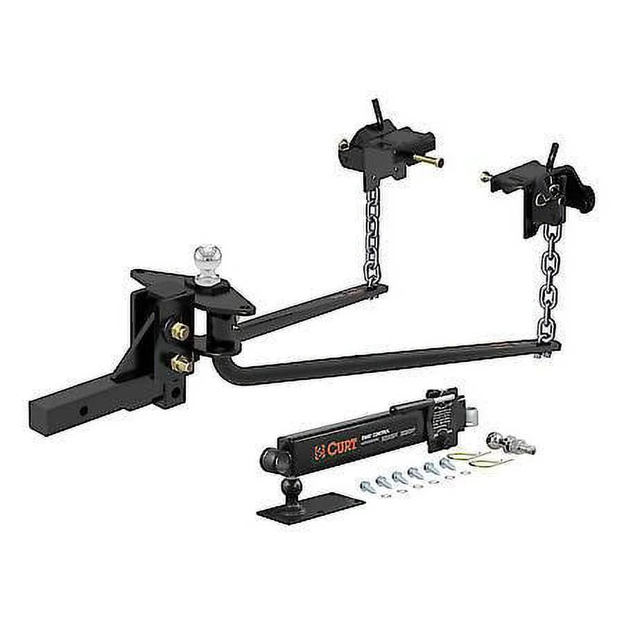 10000 lb Capacity Round Bar WD Hitch Complete Kit Q46344