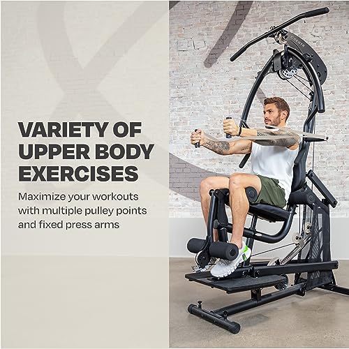 Home Gym Machine with Multifunctional Cable for Full Body Workout Set E574290