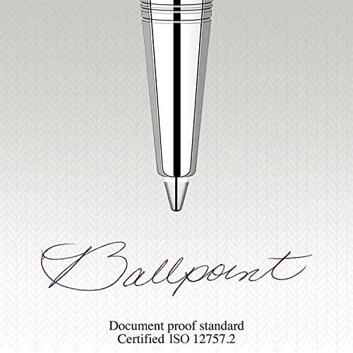 Medium Tip Black Ballpoint Pen Ink Refills, 3 Count I54813