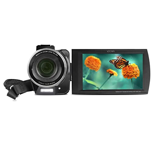 4K Ultra HD Camcorder with 10x Optical Zoom (Black) M982693
