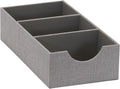 Grey 3 Section Drawer Organizer Box D185062