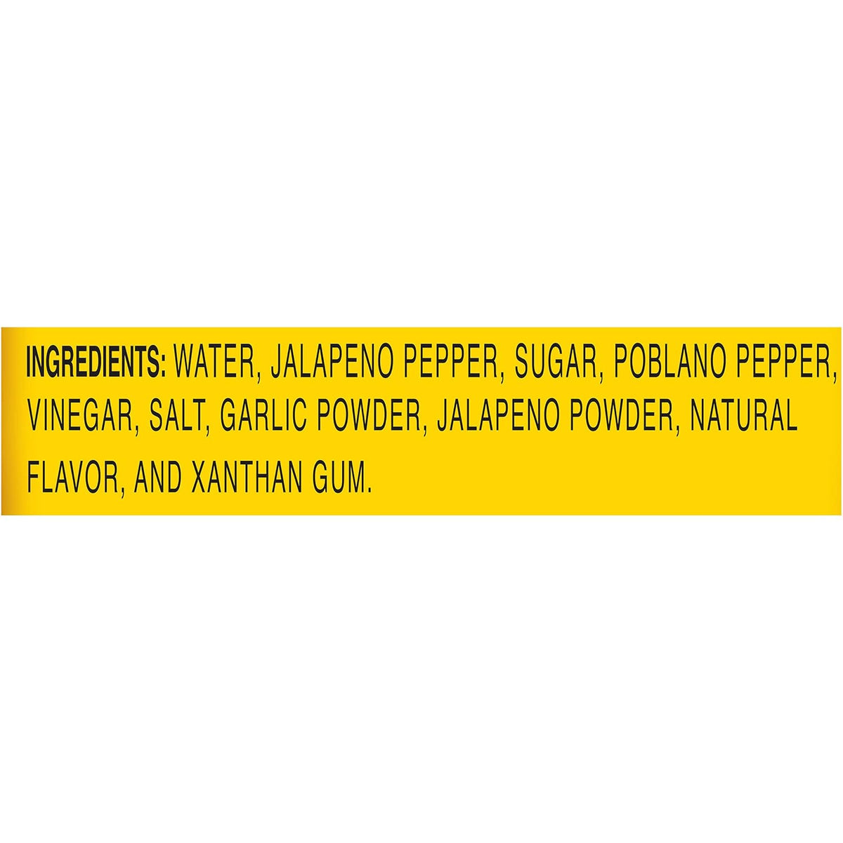 Green Pepper Hot Sauce, 64 fl oz X4242