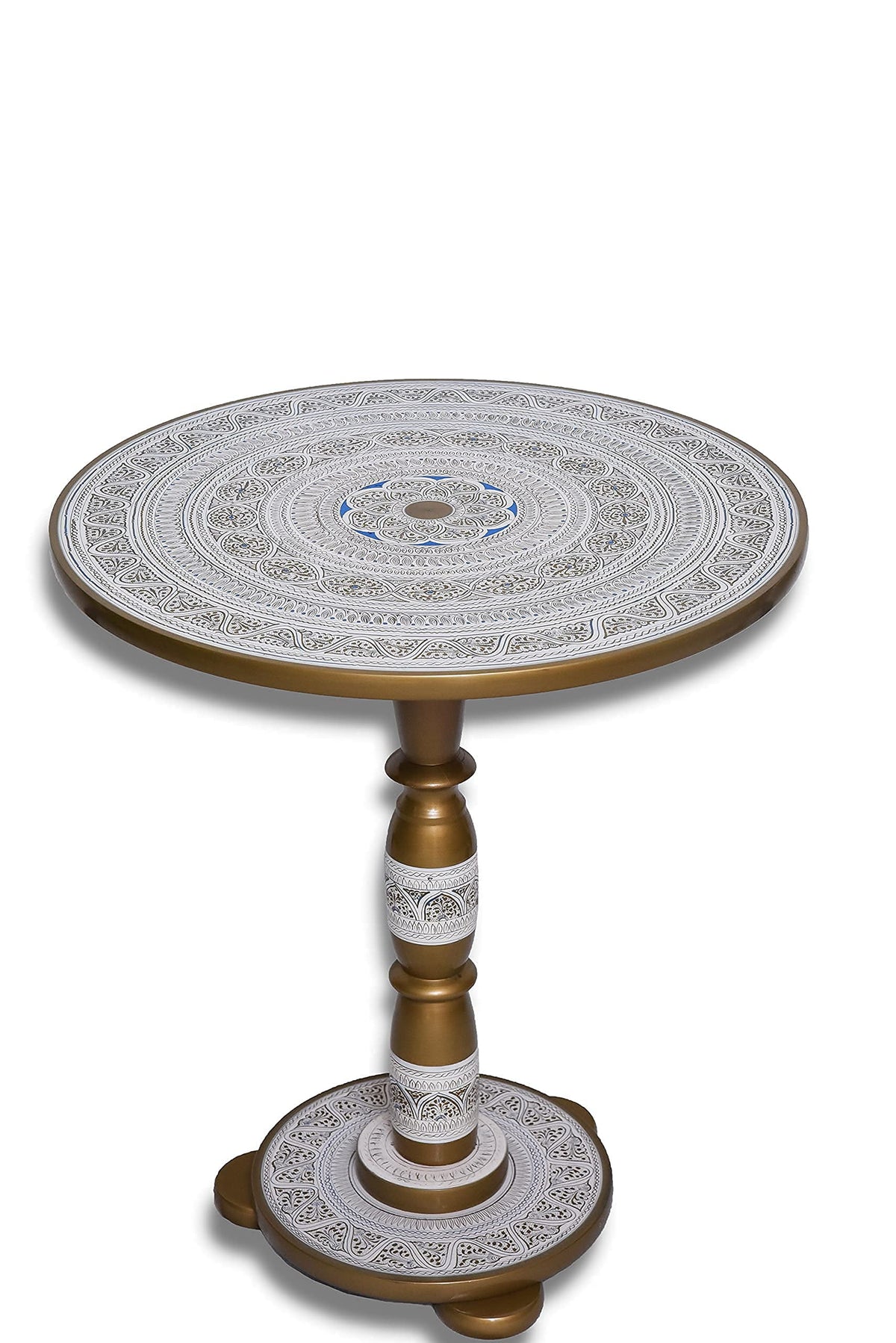 Pearl White Wooden Coffee Table L227