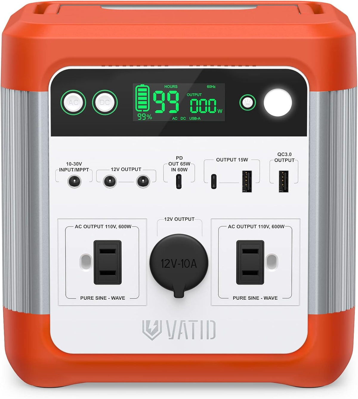 600W 518Wh Portable Power Station O4347