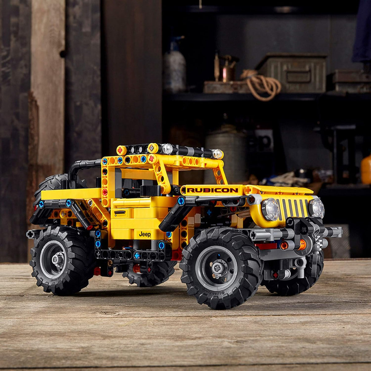 LEGO Technic Jeep Wrangler 4x4 Toy Car 42122 Model Building Kit K665914