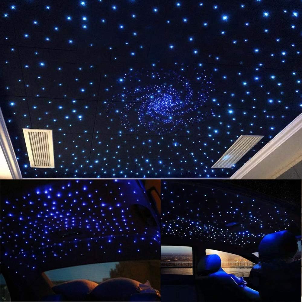 10W RGBW Twinkle Music Effect Fiber Optic Lights Kit 450 Strands 9.8ft K430044