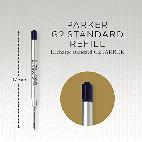 Medium Tip Black Ballpoint Pen Ink Refills, 3 Count I54813