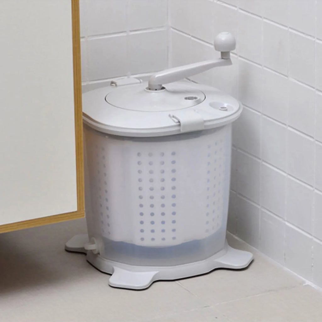 Gray Mini Portable Manual Washing Machine J606