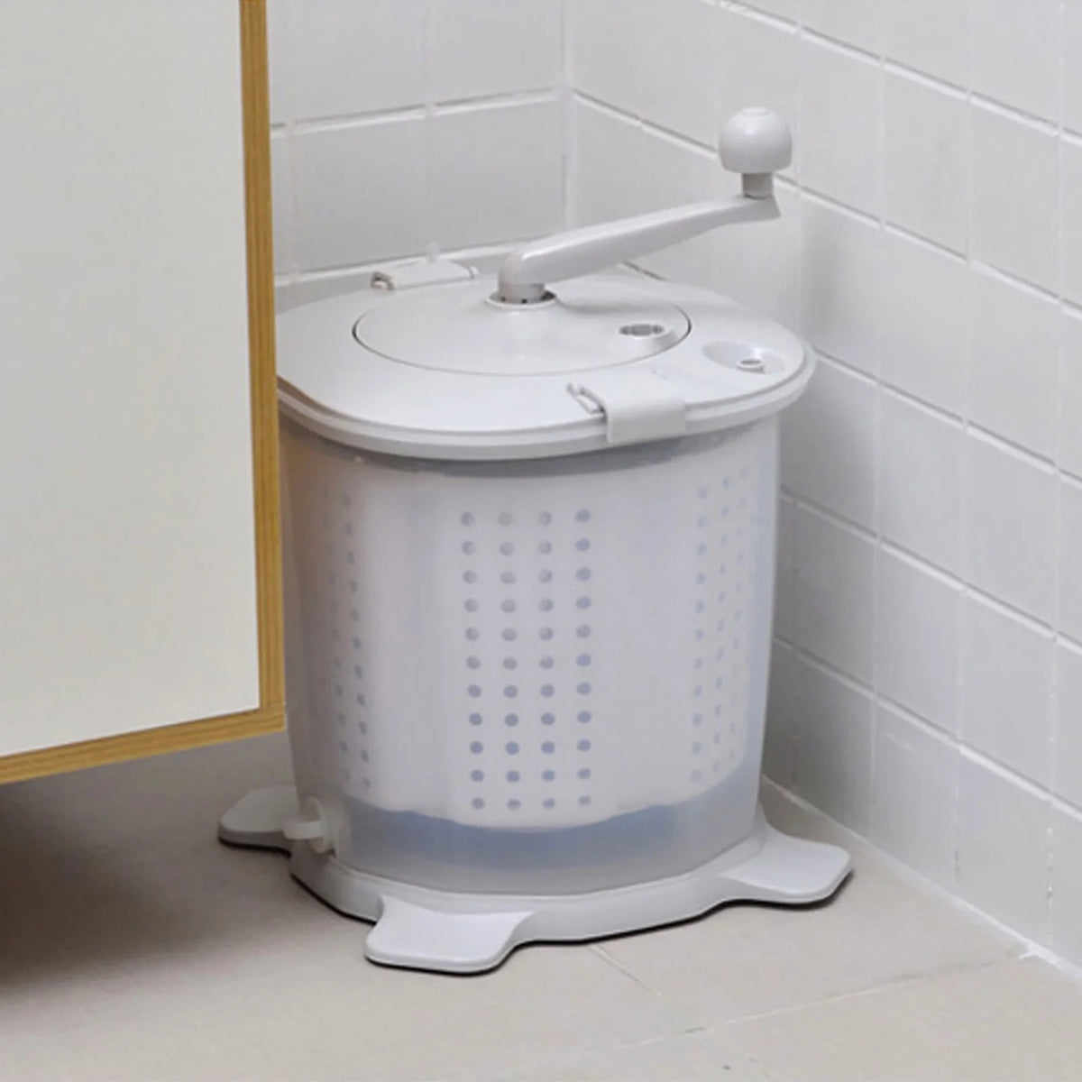 Gray Mini Portable Manual Washing Machine J606