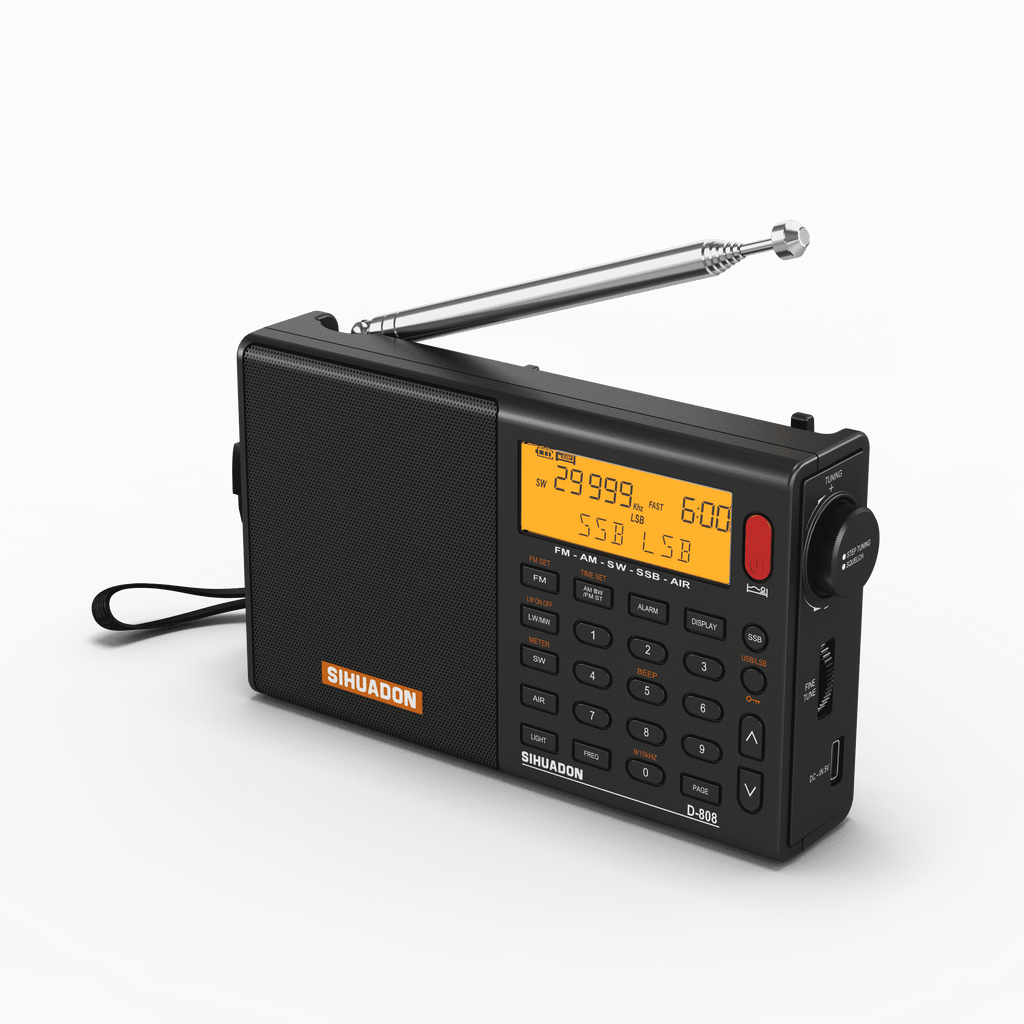 FM/SW/MW/LW SSB AIR RDS Multi Band Portable Digital Radio L626435