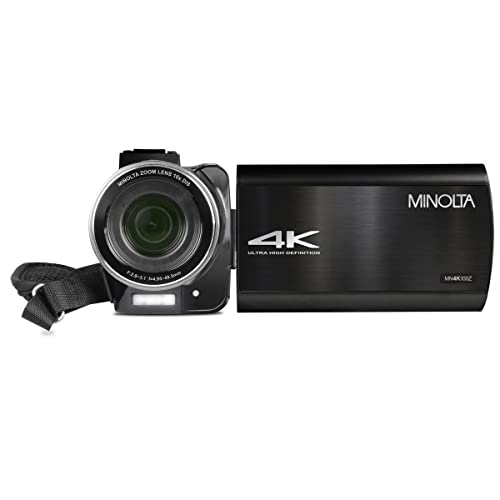 4K Ultra HD Camcorder with 10x Optical Zoom (Black) M982693