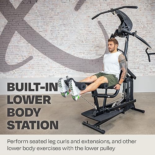 Home Gym Machine with Multifunctional Cable for Full Body Workout Set E574290
