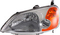 Headlight Assembly 2003 Driver Side with Bulbs D79994