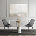 Gray Velvet Upholstered Side Chair Z9034
