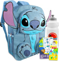 Stitch Backpack Set with Front Pockets Plus Water Bottle V155