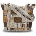 Lightweight Quilted Fabric Handbags G486
