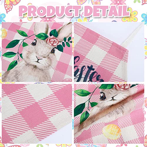 4Pcs Pink Christmas Kitchen Cooking Aprons T47293