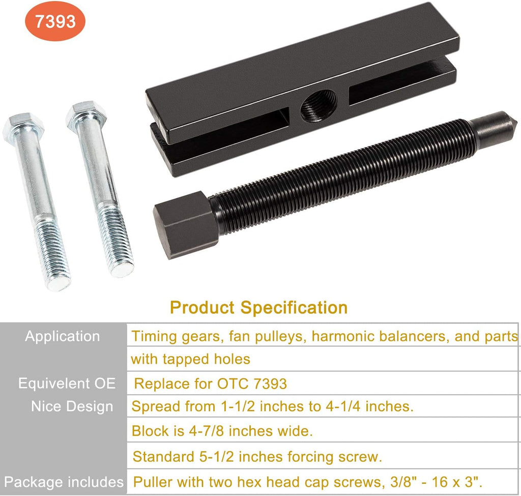Shaft Protector Set, Large Gear and Pulley Puller & Gear and Pulley Puller O42639