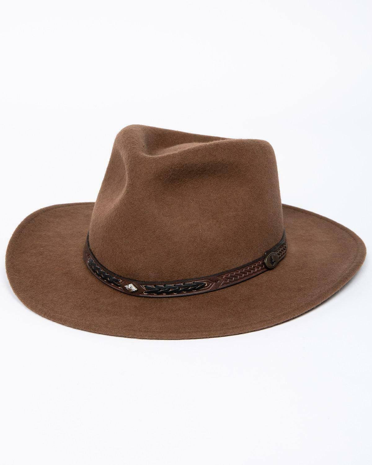 Pecan Felt Hat Y427