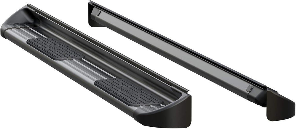 Black Stainless Steel Side Entry Steps Truck Running Boards H2522
