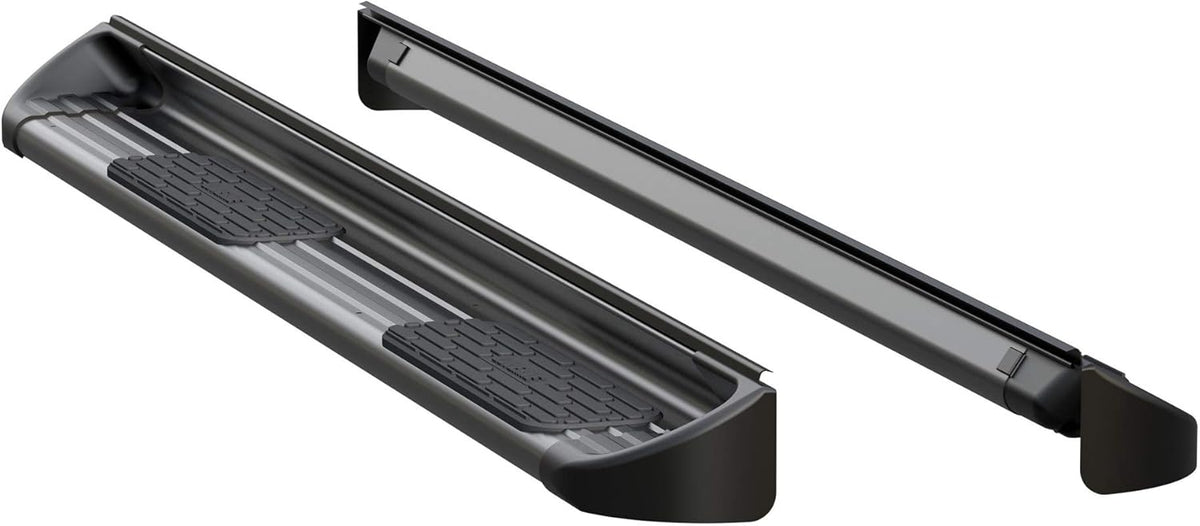 Black Stainless Steel Side Entry Steps Truck Running Boards H2522