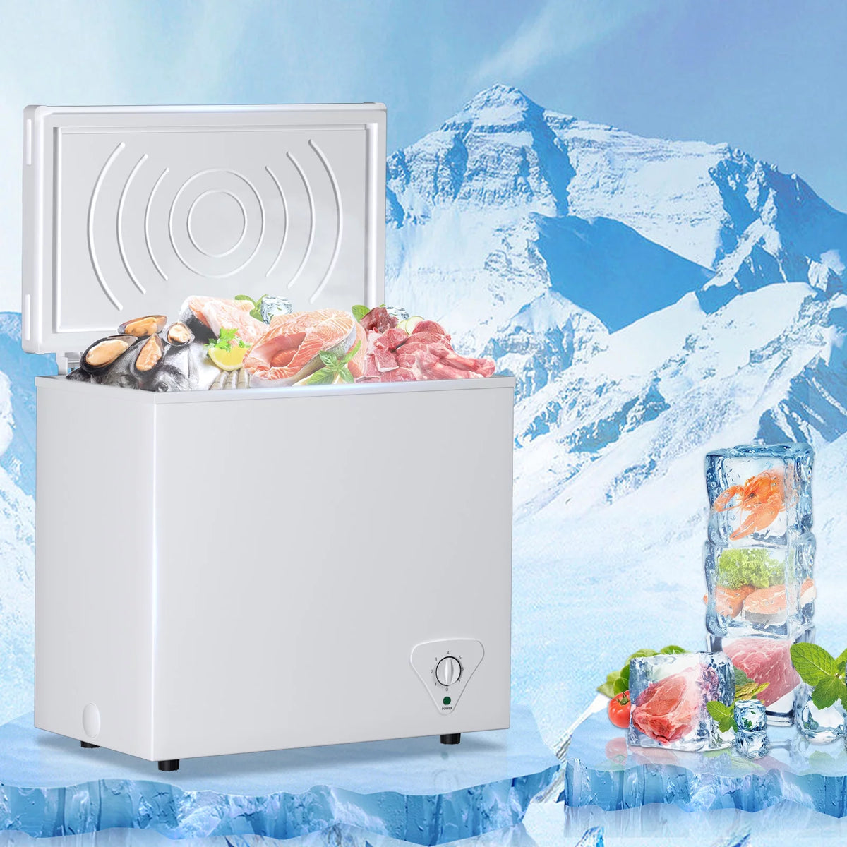 7 Cu. Ft. Chest Freezer with Removable Basket L552242