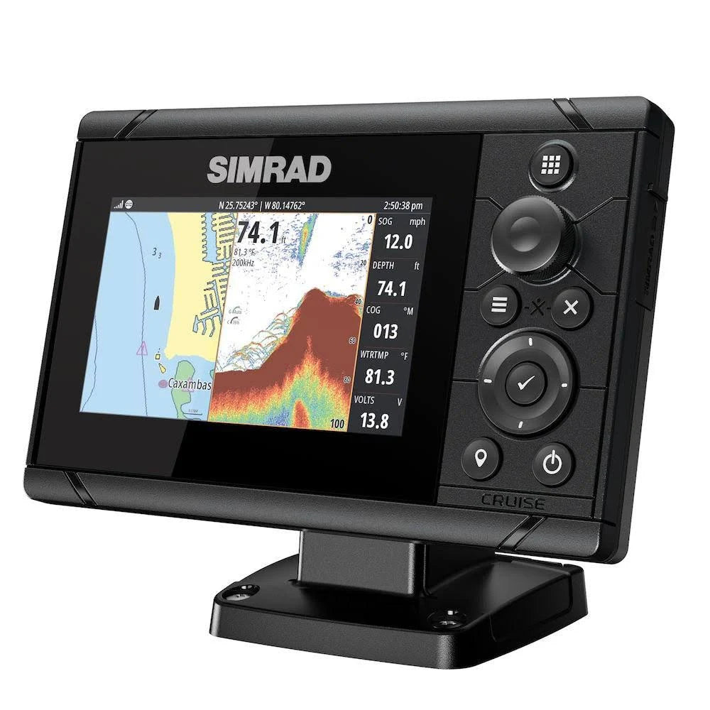 Cruise 5 US Coastal with 83/200 Transom Mount Transducer Y80510