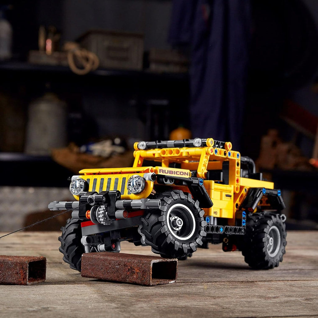LEGO Technic Jeep Wrangler 4x4 Toy Car 42122 Model Building Kit K665914
