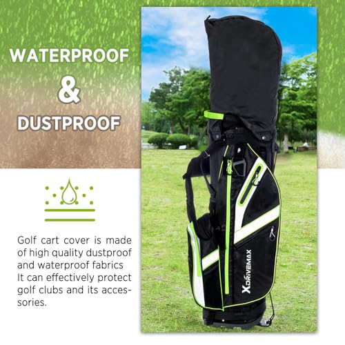 15 Way Lightweight Golf Stand Bag with Rain Cover A163222