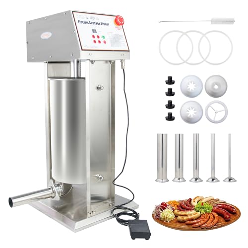 22LB Stainless Steel Electric Sausage Stuffer F562