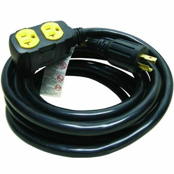 20-Amp 20-Foot Generator Convenience Cord 4-Prong K80086