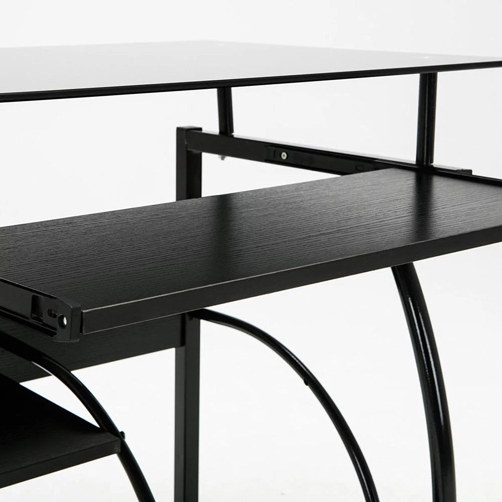 Black Computer Desk V337